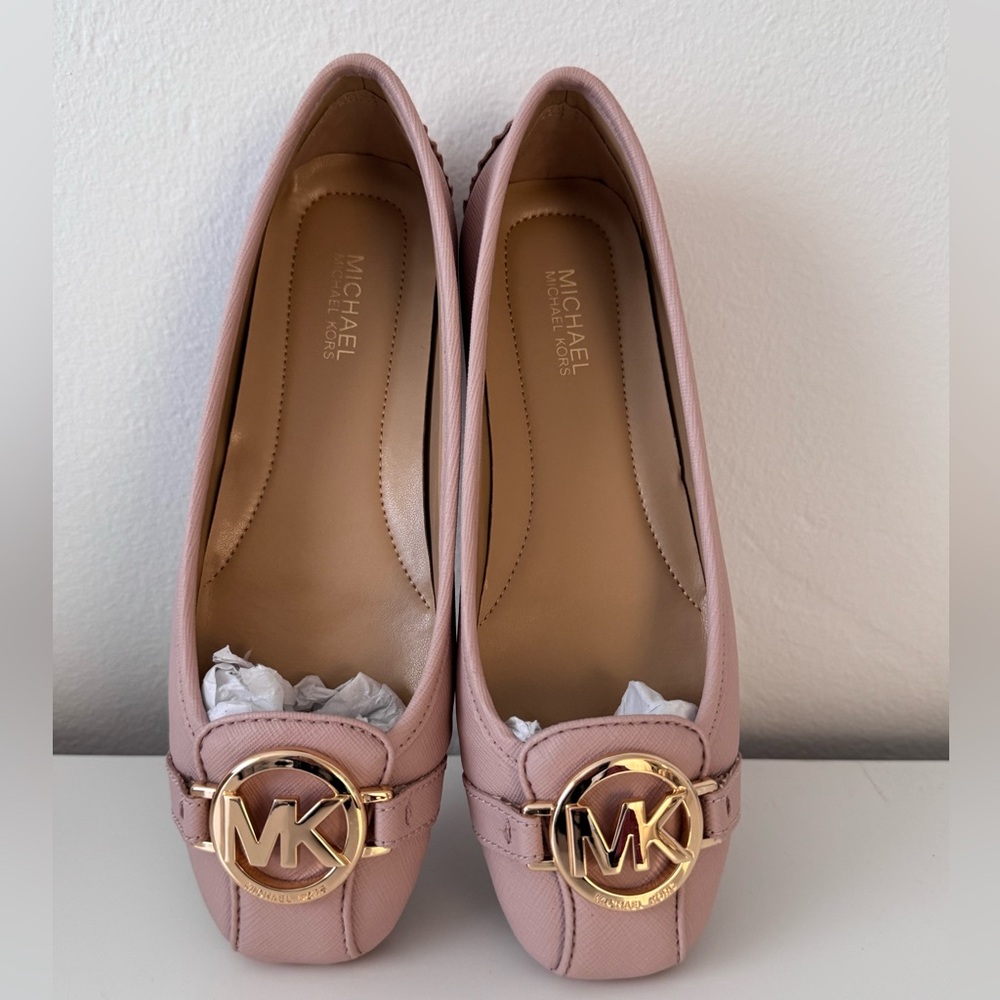 NIB Michael Kors Fulton MOC Faux Leather Size 5